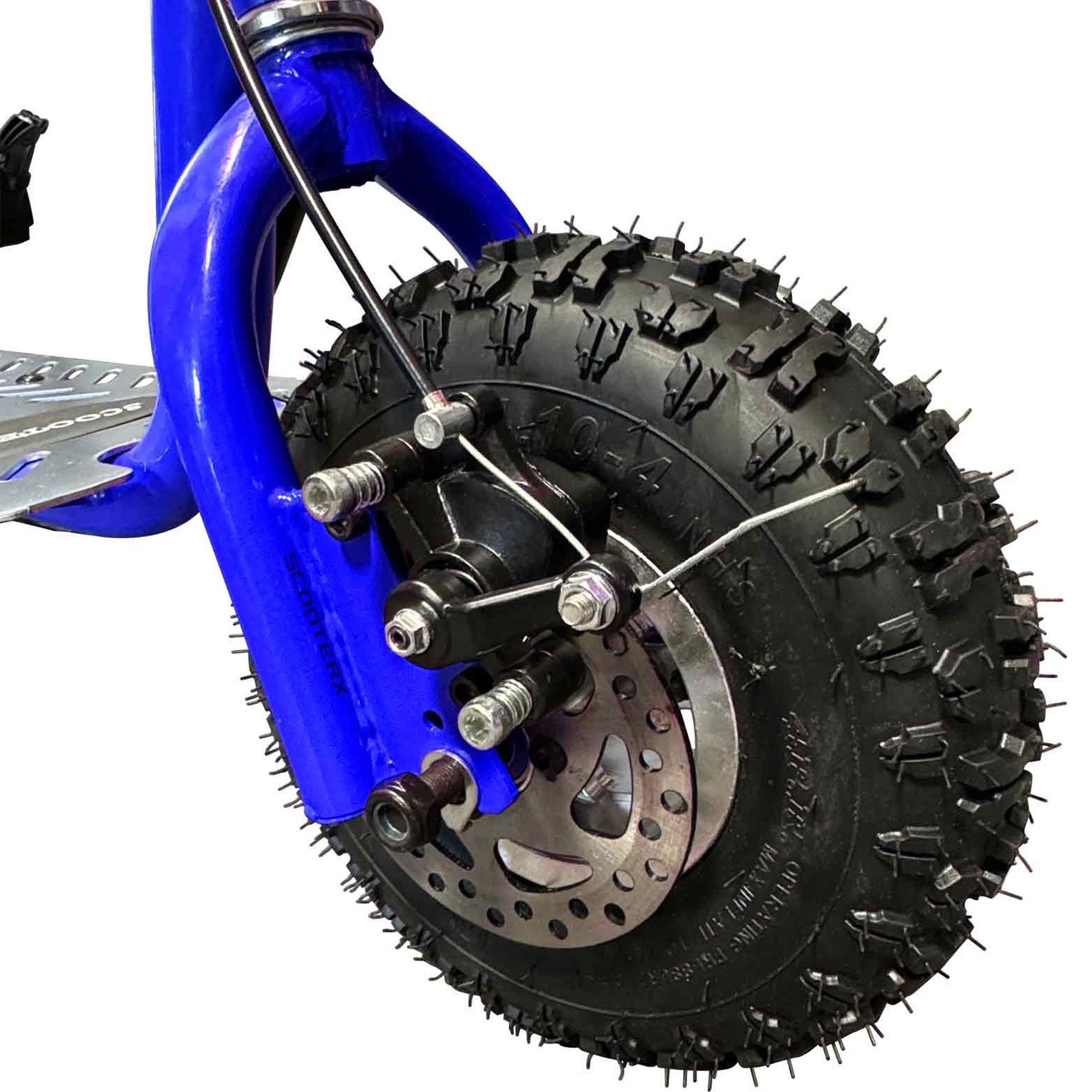 ScooterX Dirt Dog 49cc Scooter Blue