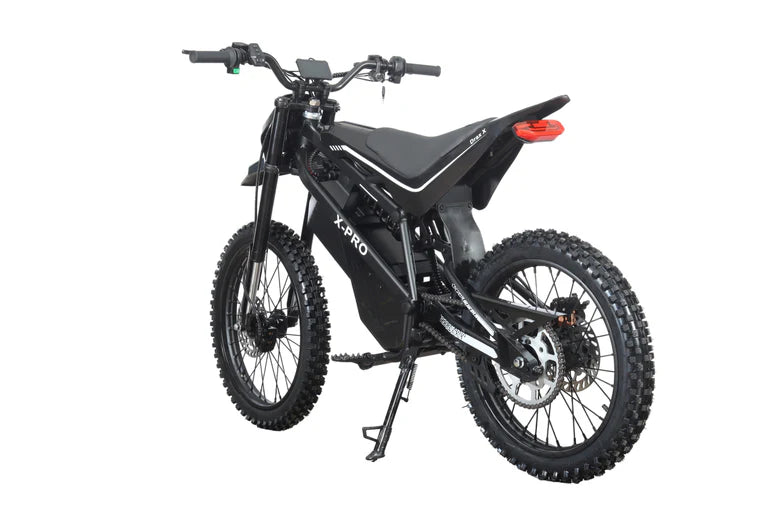 X-PRO Drax X 4200W Electric Dirt Bike for Adults & Teens - Powerful Brushless Motor,19"/17" Off-Road Tires, Dual Braking &Suspension,LED Headlight,Heavy Duty Electric Dirt Bike for All Terrain