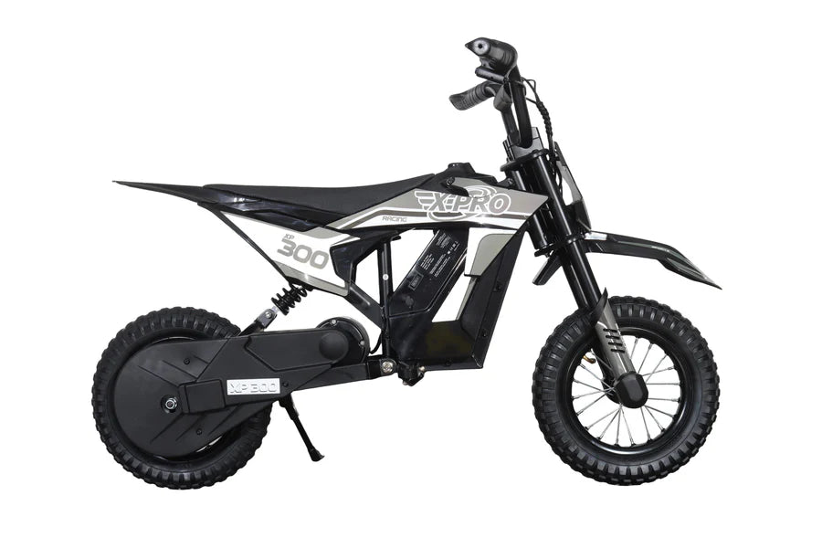 X-PRO 300W 36V Electric Dirt Bike with Adjustable Speed! 12" Pneumatic Tires!