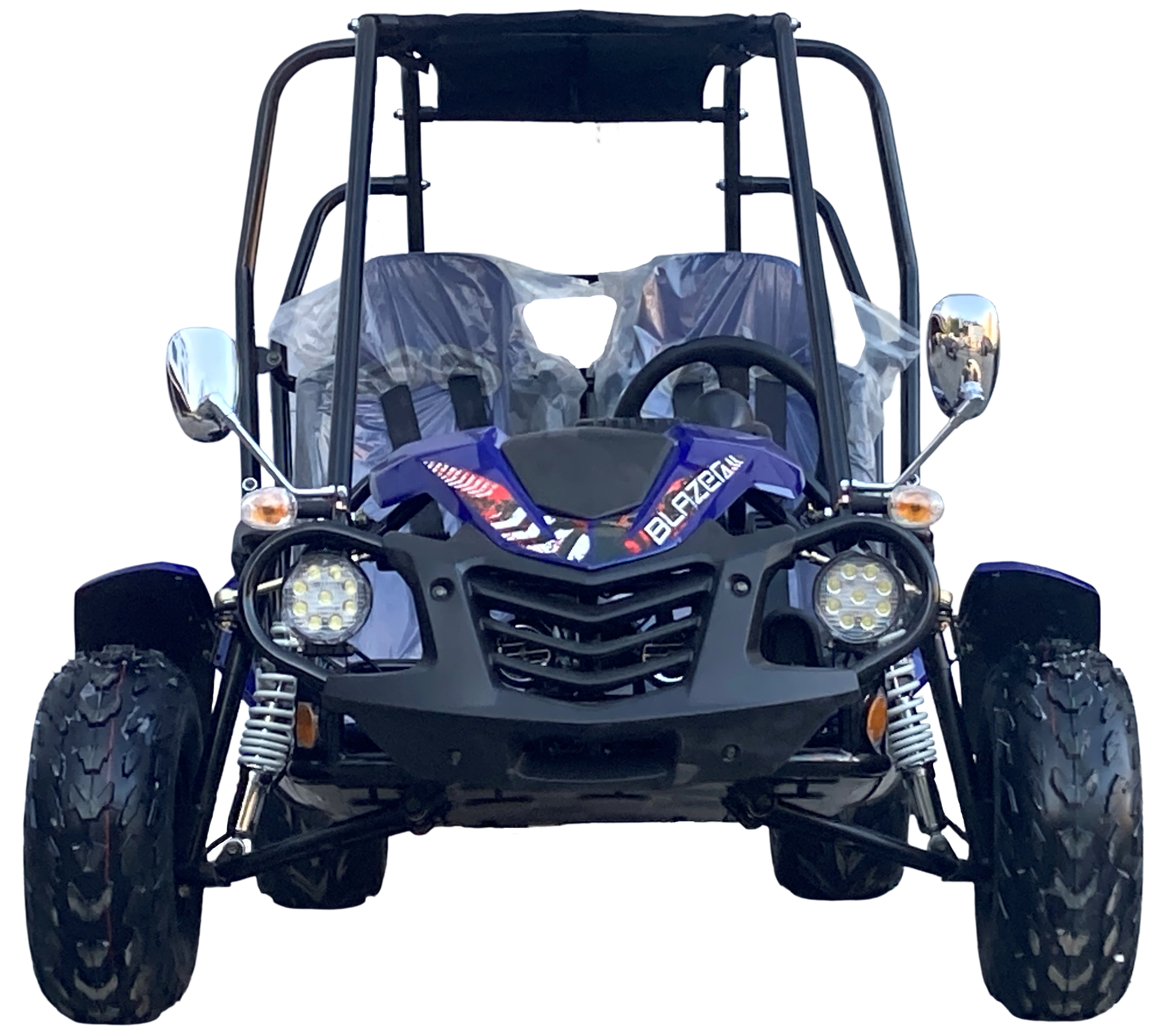 TrailMaster Blazer4 200EX EFI 4-Seater Buggy Go Kart, Extended Cab