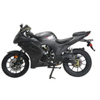 X-PRO 125cc Ninja Motorcycle with Manual Transmission, Electric Start! 17in Wheels! Assembled In Crate!
