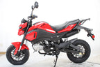 X-PRO 125cc Vader Motorcycle with Manual Transmission, Electric Start! Dual Headlights! Big 12in Wheels!