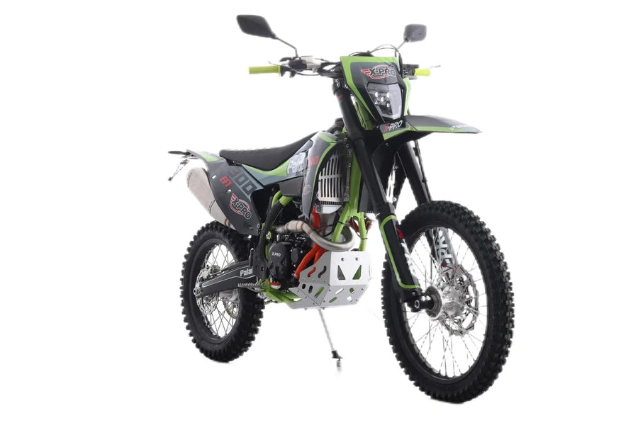X-PRO Paladin 300 EFI Dirt Bike with 6-Speed Manual Transmission and Balance Shaft and Dual Overhead Camshaft (DOHC) with Four Valves Engine, Electric Start! Big 21in/18in Wheels! (LOW STOCK)