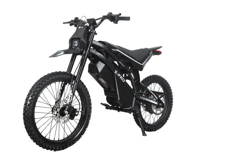 X-PRO Drax X 4200W Electric Dirt Bike for Adults & Teens - Powerful Brushless Motor,19"/17" Off-Road Tires, Dual Braking &Suspension,LED Headlight,Heavy Duty Electric Dirt Bike for All Terrain