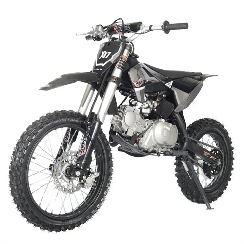 X-PRO X17 125cc Dirt Bike with Automatic Transmission, Electric Start, Big 17in/14in Tires!