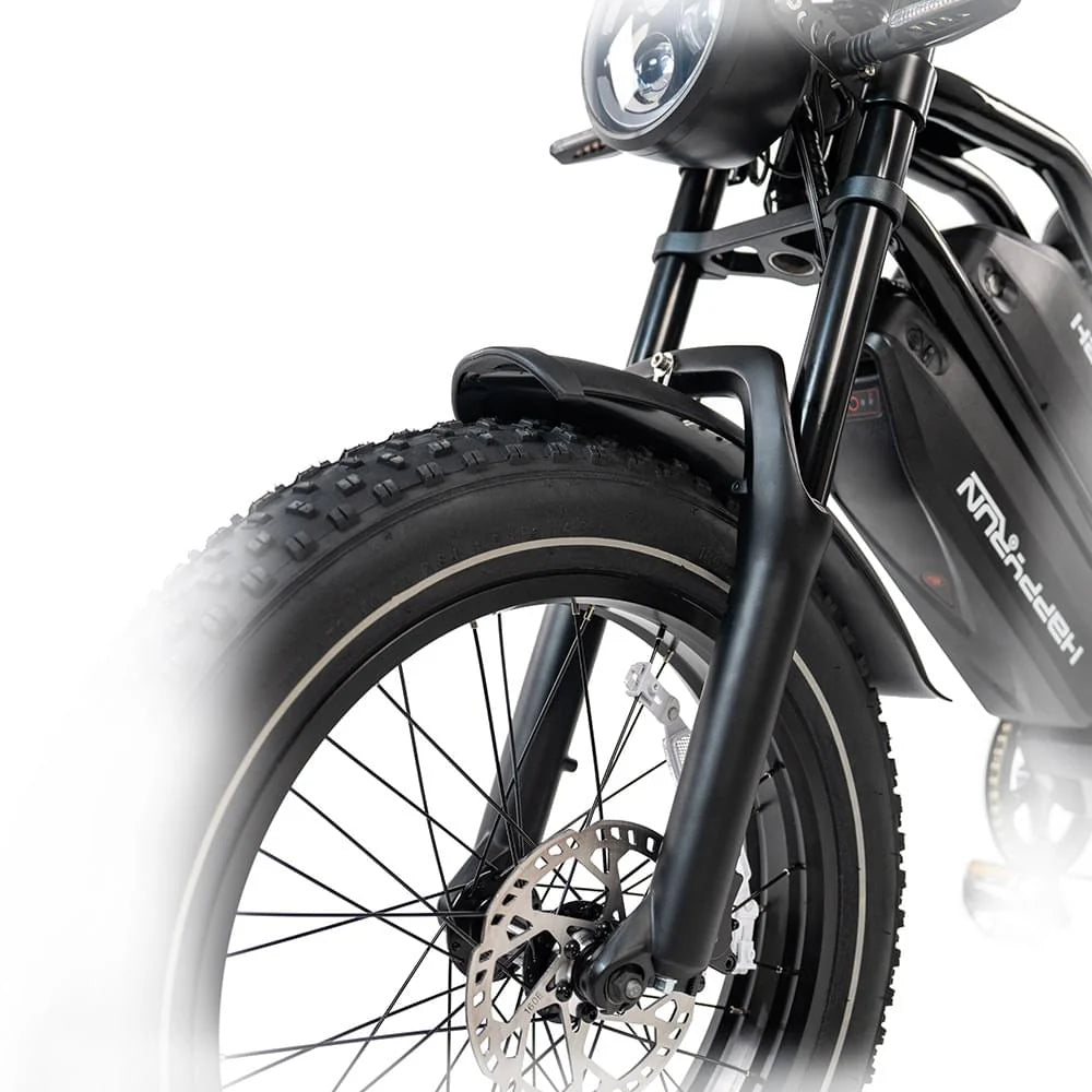 HappyRun G70 UL 2849 Certified Dual Battery Fast Electric Cargo Bike