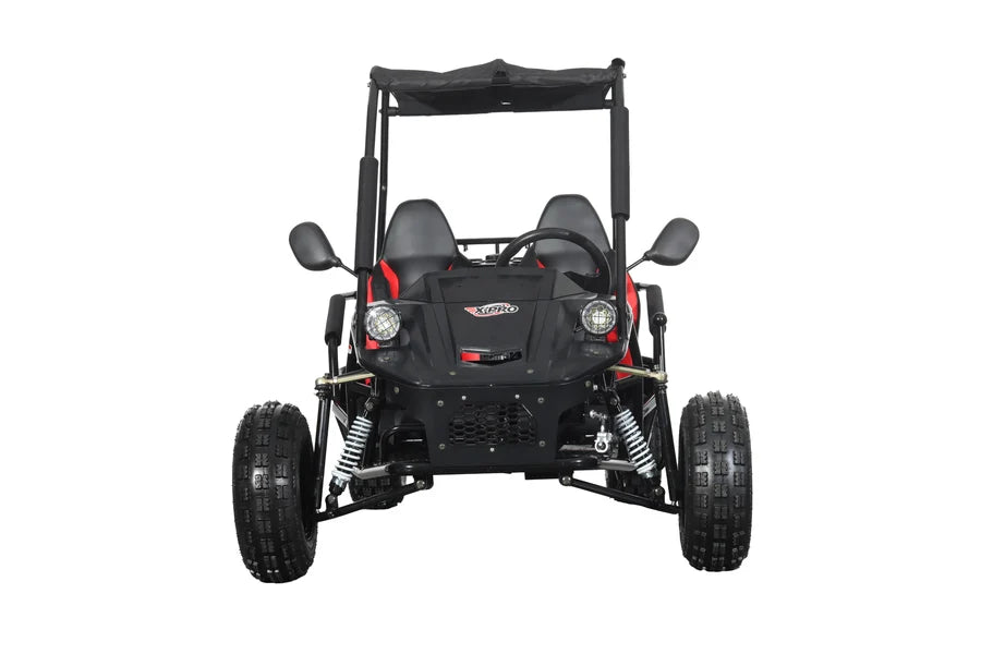 X-PRO Rover 110cc Go Kart with Automatic Transmission w/Reverse, LED Headlights, Big 16" Wheels!