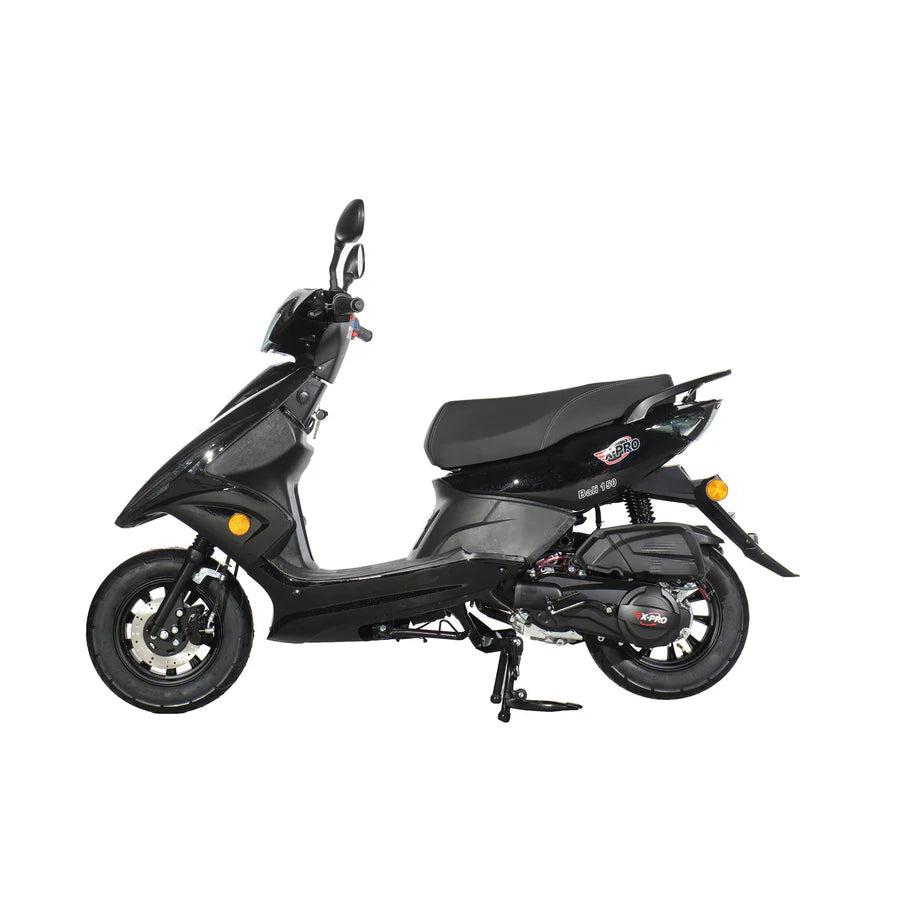 X-PRO Bali 150cc Moped Scooter with 10" Wheels! Electric Start, Large Headlights!