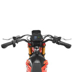 HappyRun F18 2.0 Electric Mini Dirt Bike with Mid-Drive for Teens & Adults