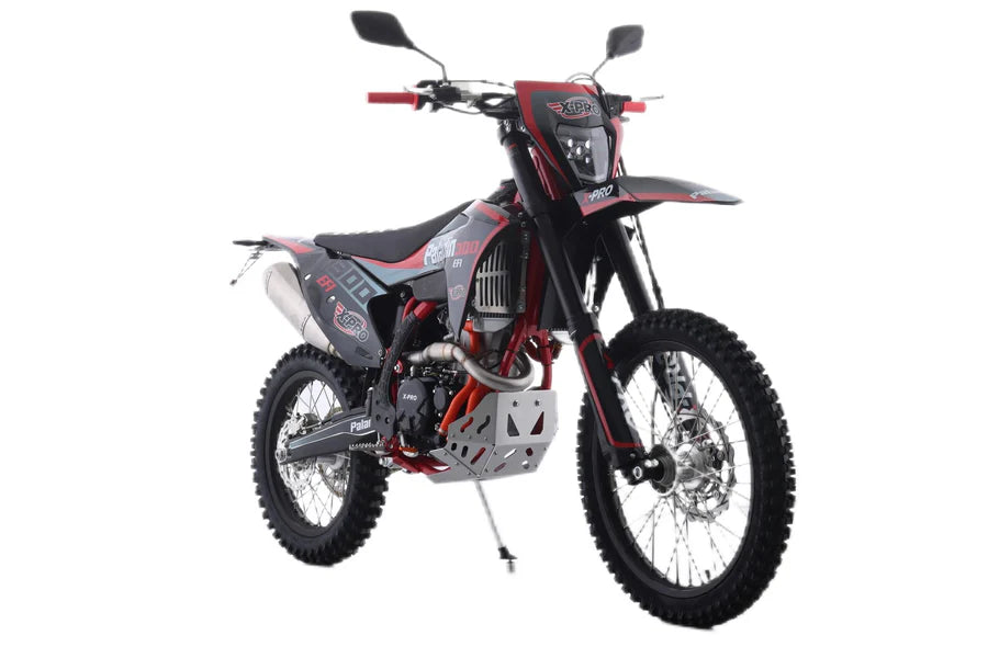 X-PRO Paladin 300 EFI Dirt Bike with 6-Speed Manual Transmission and Balance Shaft and Dual Overhead Camshaft (DOHC) with Four Valves Engine, Electric Start! Big 21in/18in Wheels! (LOW STOCK)