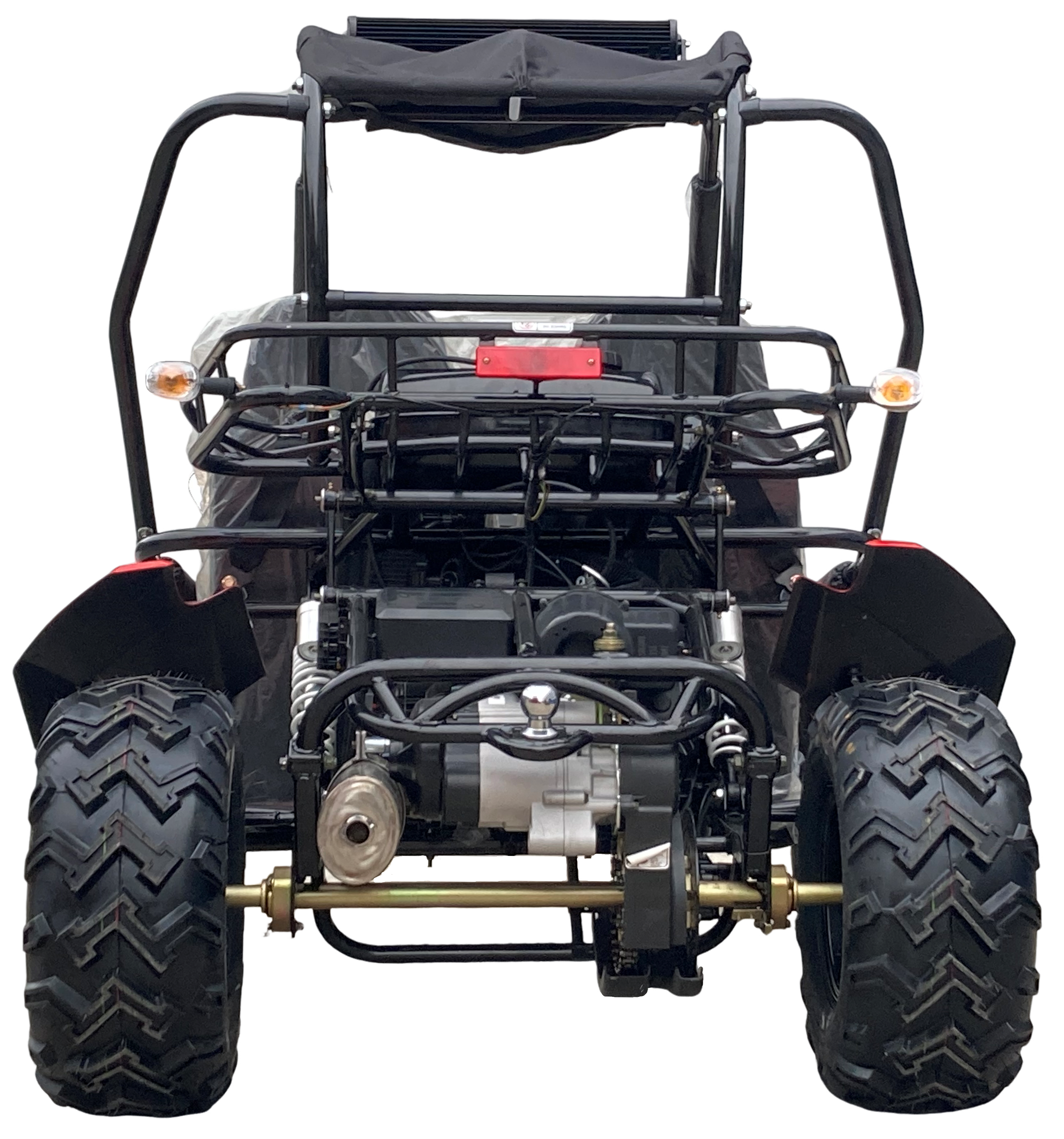 TrailMaster Blazer 200EX EFI Buggy Go Kart, LED Light Bar, Windshield Included