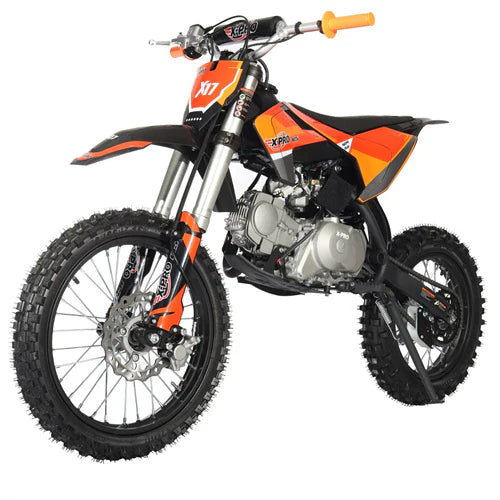 X-PRO X17 125cc Dirt Bike with Automatic Transmission, Electric Start, Big 17in/14in Tires!