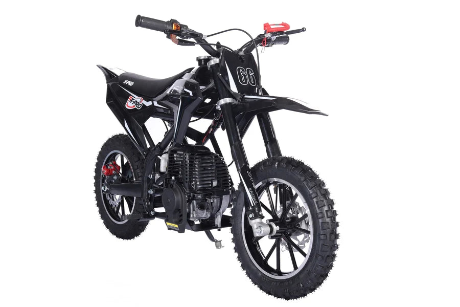 X-Pro Brand New Hawk 40cc Gas Power Mini Pit Dirt Bike, 4 Stroke engine, Pull Start, 10in Wheels