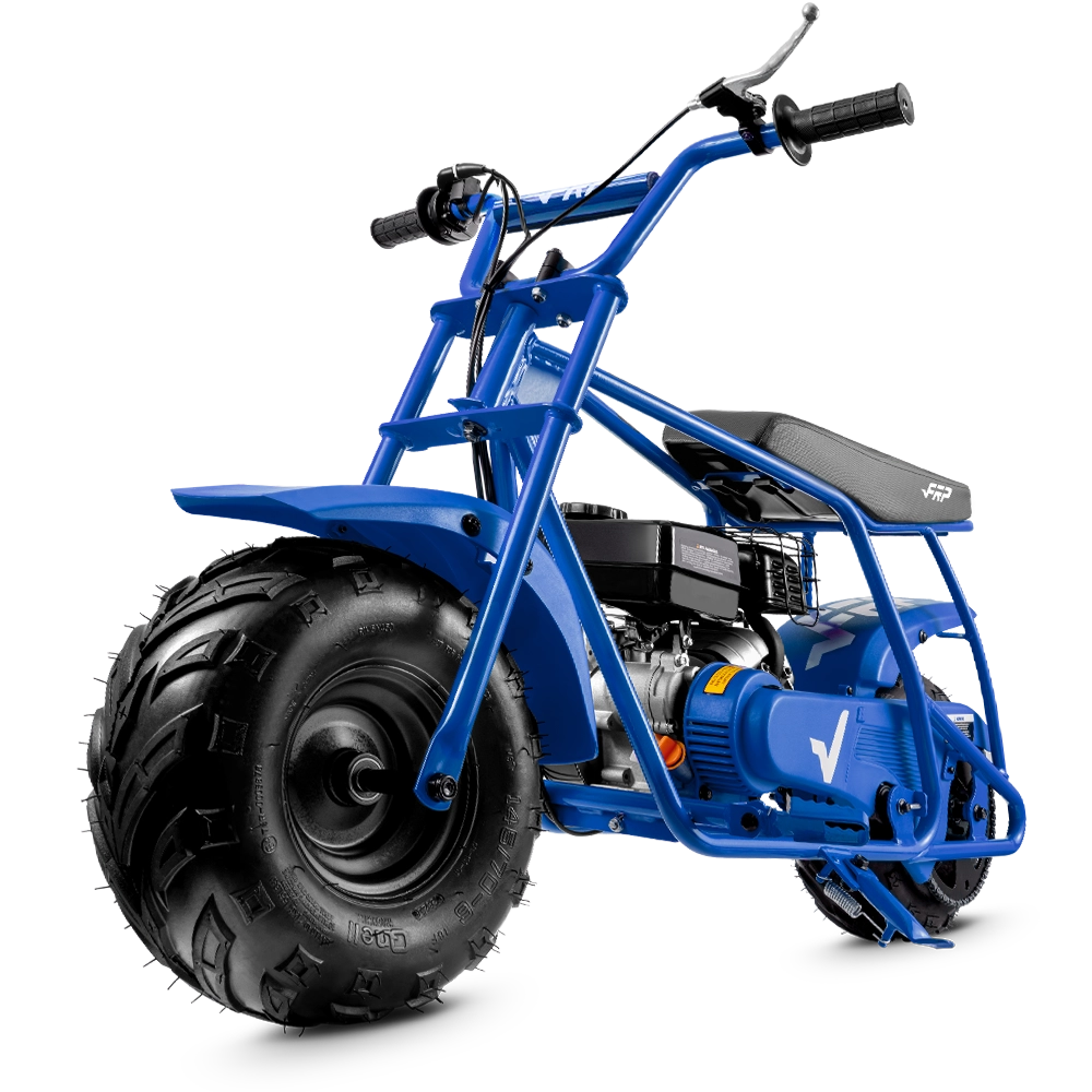 FRP Moto GMB100 99cc Gas Mini Bike for Adults & Teens - Up to 220 lbs