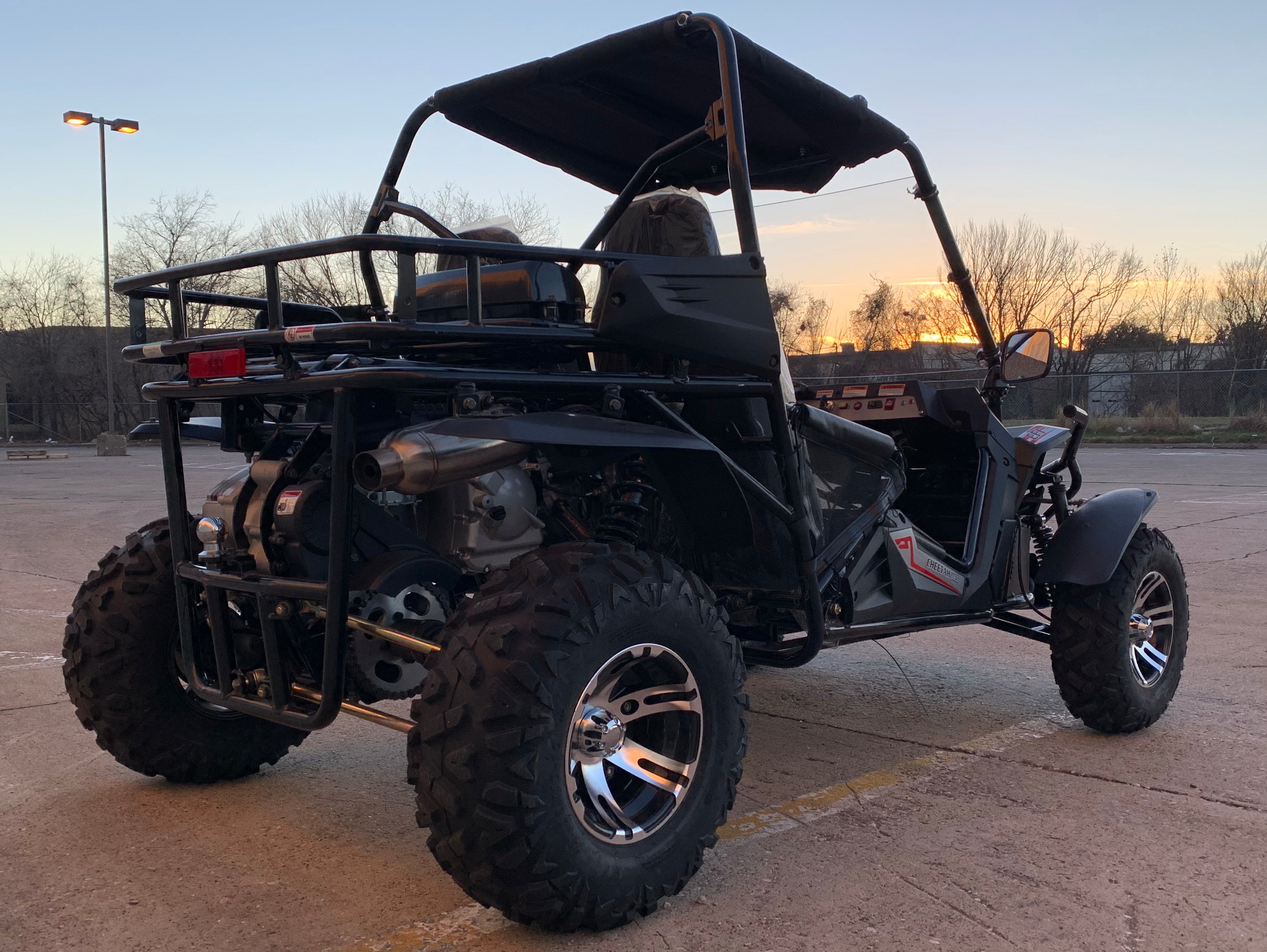 TrailMaster Cheetah 300EX EFI Deluxe UTV Go Kart, Shaft Drive, Liquid Cooled CVT Auto with Reverse