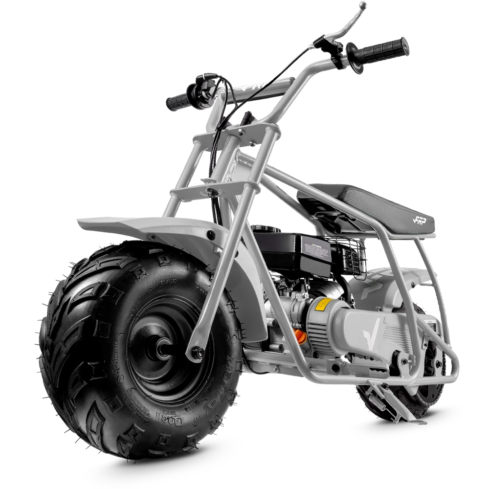 FRP Moto GMB100 99cc Gas Mini Bike for Adults & Teens - Up to 220 lbs