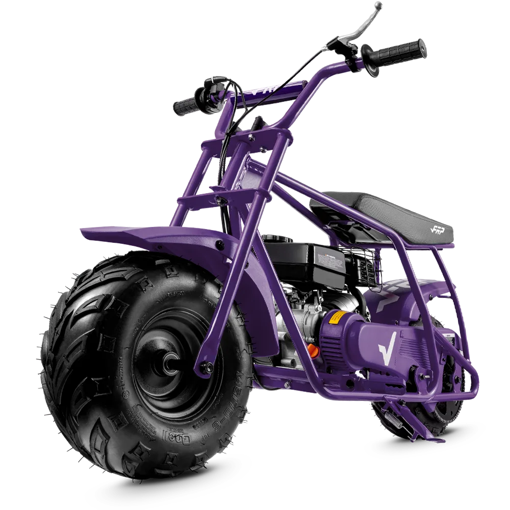 FRP Moto GMB100 99cc Gas Mini Bike for Adults & Teens - Up to 220 lbs