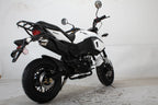 X-PRO 125cc Vader Motorcycle with Manual Transmission, Electric Start! Dual Headlights! Big 12in Wheels!