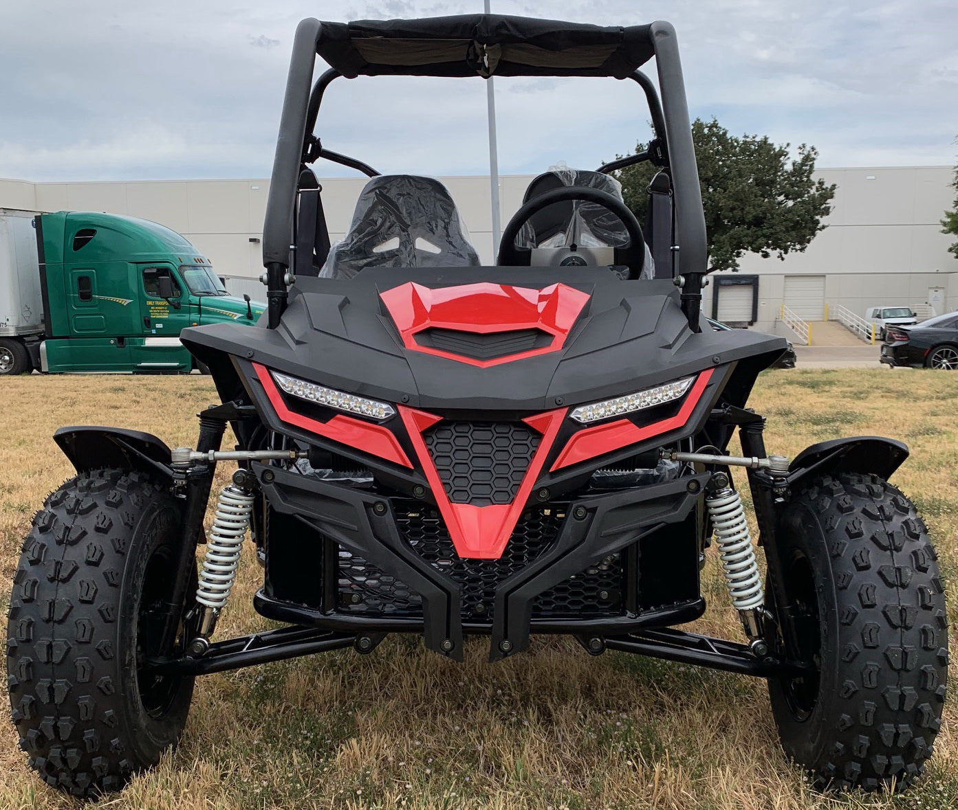 TrailMaster Cheetah 200E EFI Buggy Go Kart, CVT Automatic with Reverse