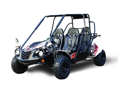 TrailMaster Blazer4 200EX EFI 4-Seater Buggy Go Kart, Extended Cab
