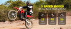72V 8000W Electric Dirt Bike – High-Performance for Adults (HP131E L)