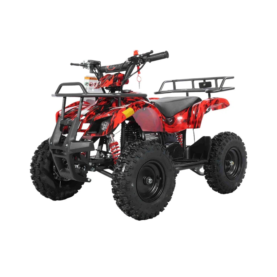 X-PRO SCOUT 40cc ATV with Chain Transmission, Pull start! Disc Brake! 6in Tires!