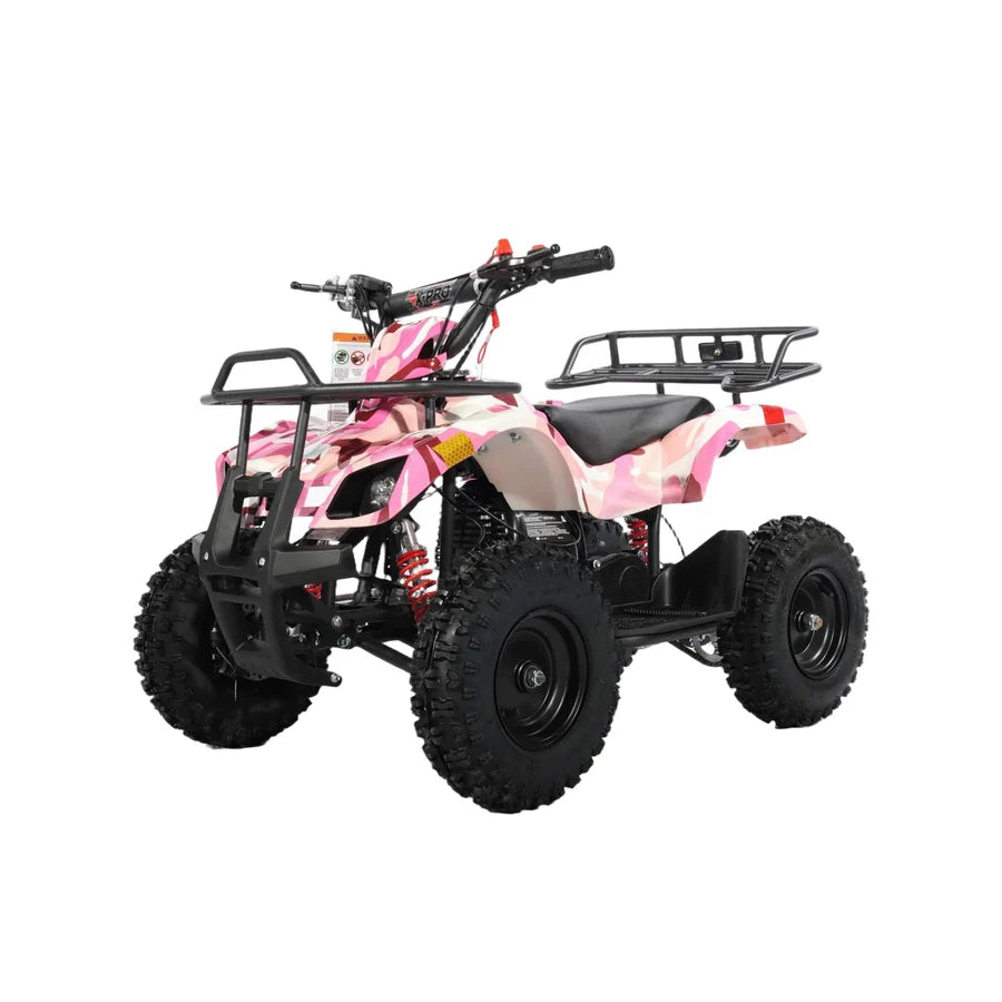 X-PRO SCOUT 40cc ATV with Chain Transmission, Pull start! Disc Brake! 6in Tires!