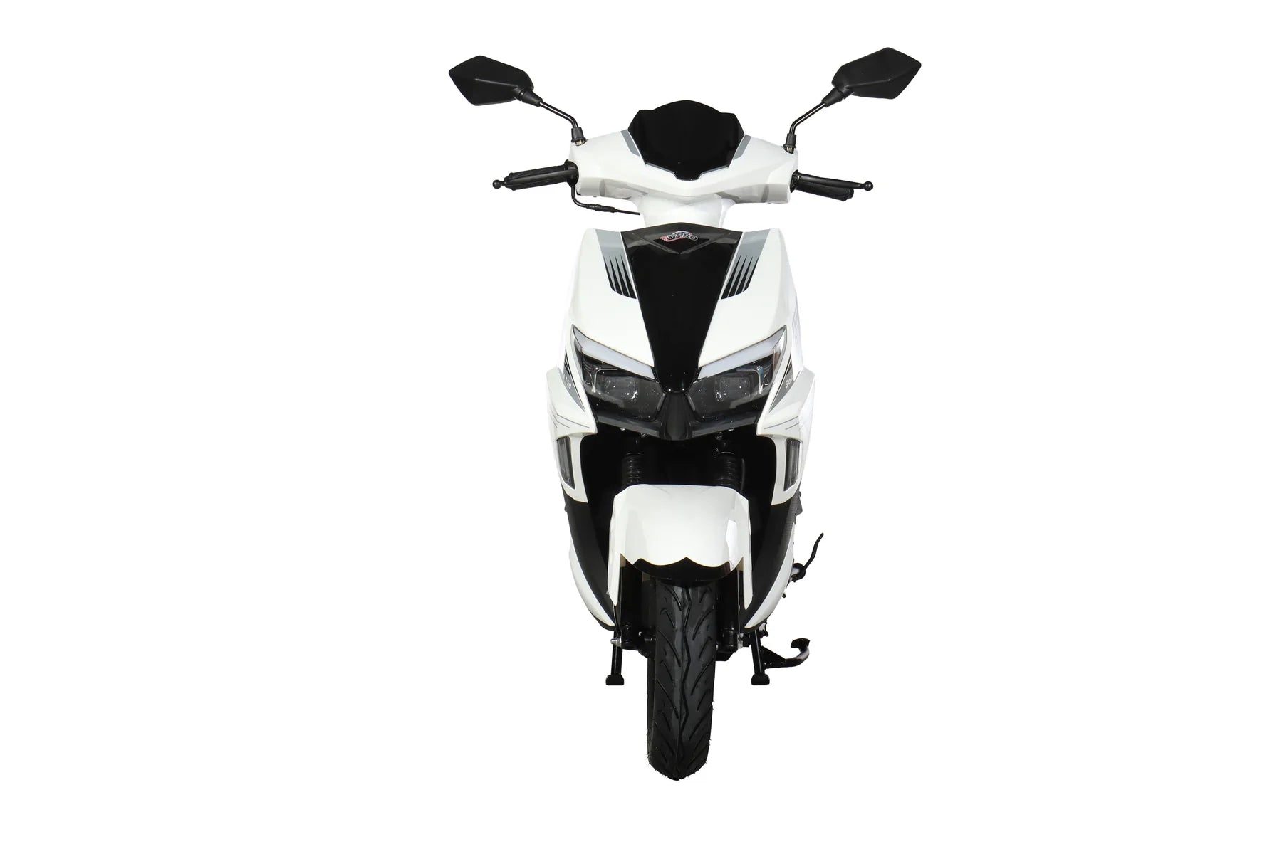 X-PRO Solara 150cc Moped Scooter with 10" Wheels! Electric/Kick Start, Large LED Headlights!