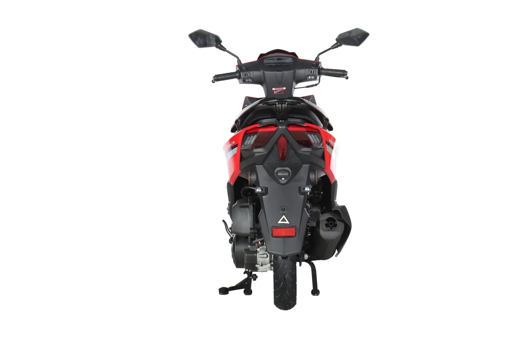 X-PRO Solara 150cc Moped Scooter with 10" Wheels! Electric/Kick Start, Large LED Headlights!