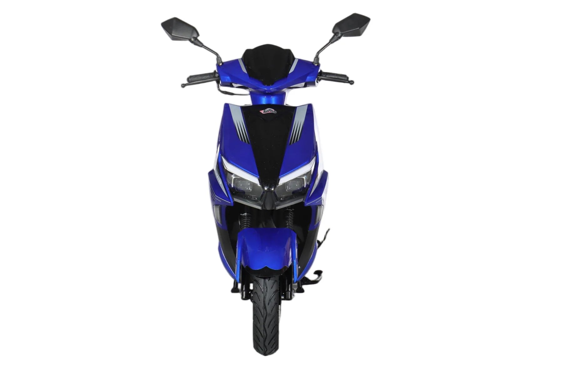 X-PRO Solara 150cc Moped Scooter with 10" Wheels! Electric/Kick Start, Large LED Headlights!