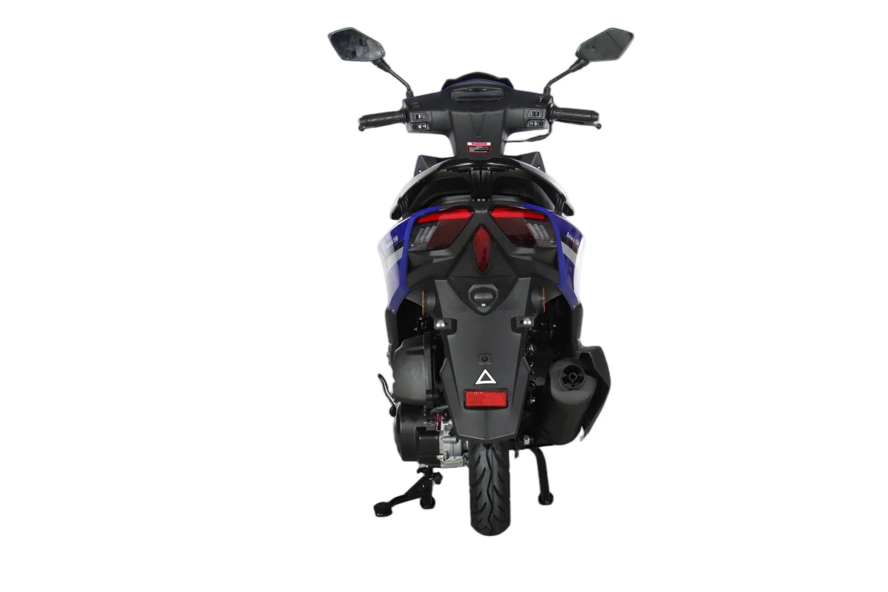 X-PRO Solara 150cc Moped Scooter with 10" Wheels! Electric/Kick Start, Large LED Headlights!