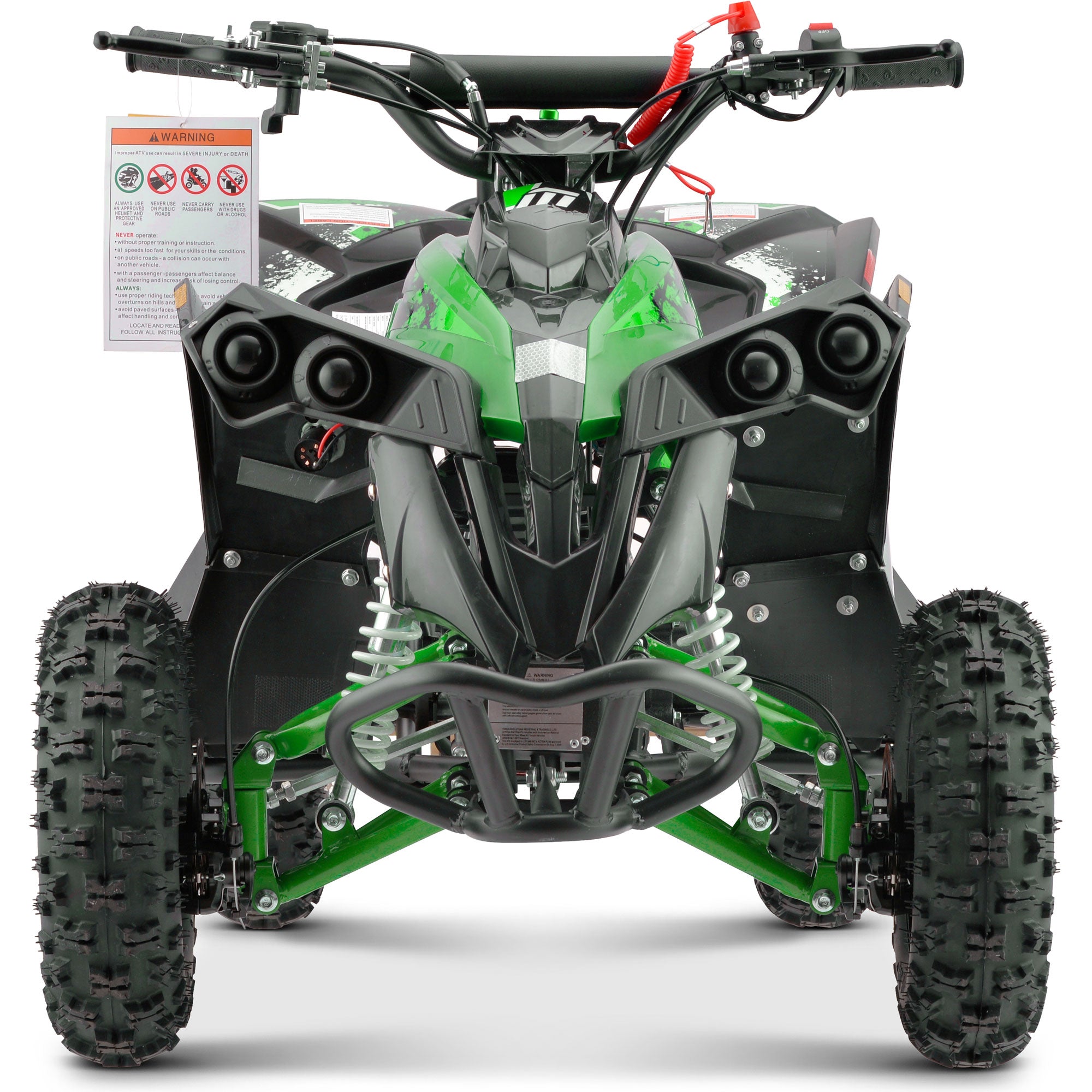 MotoTec Renegade 40cc 4-Stroke Kids Gas ATV Green