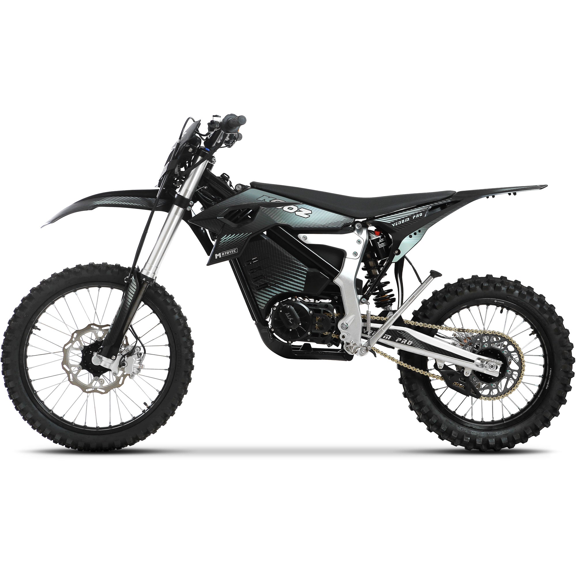 MotoTec Venom 72v 30000w Electric Dirt Bike Black – Moneta Speed Co