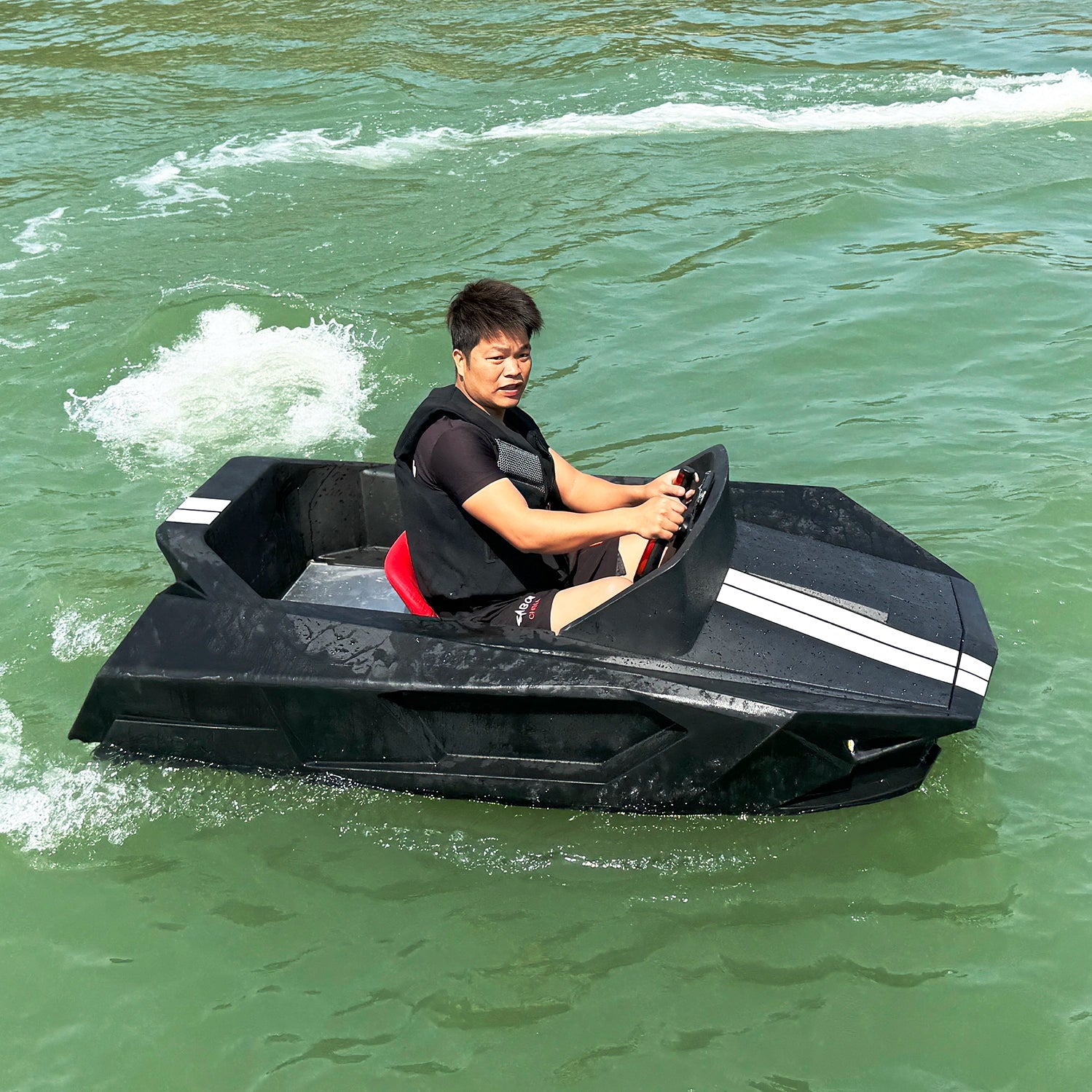 AdmitJet Micro Jet Boat.