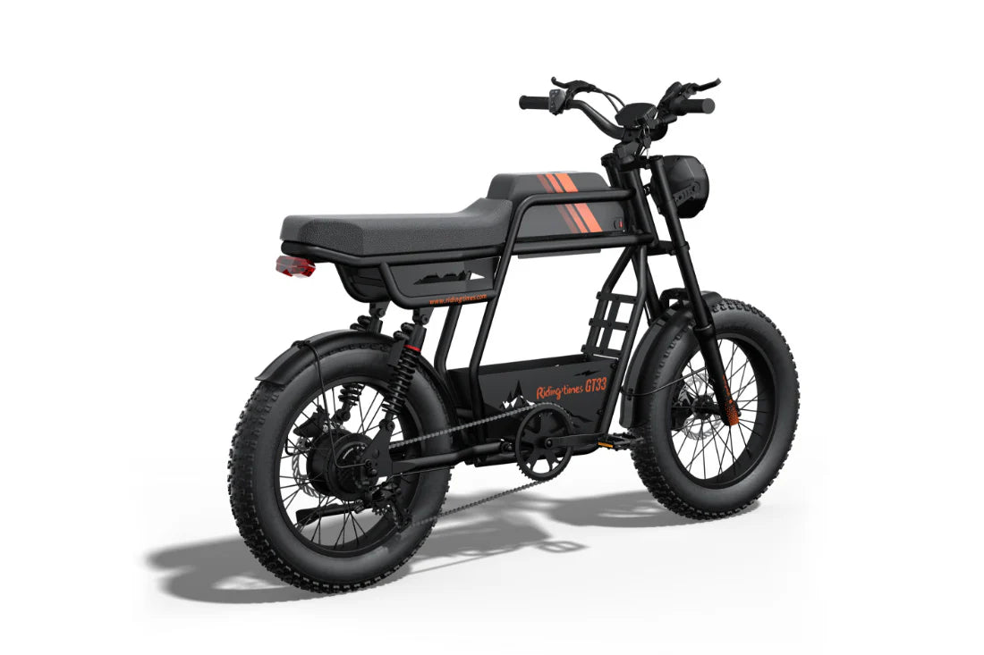 Riding Times GT33 All-Terrain Cafe Racer Cargo Electric Bike
